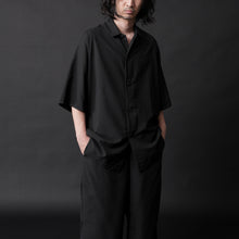 画像をギャラリービューアに読み込む, CARTRIDGE SHIRT S/S - GG #GRID BLACK