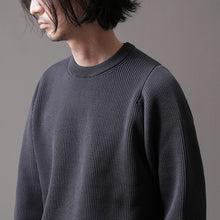 画像をギャラリービューアに読み込む, CARTRIDGE KNIT CREW 7G - DELTAPEAK #CHARCOAL