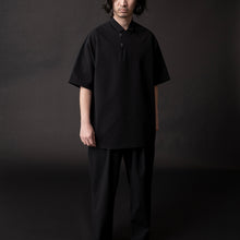 画像をギャラリービューアに読み込む, CAPSULESNAP POLO SHIRT - SM #BLACK