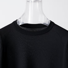 画像をギャラリービューアに読み込む, CARTRIDGE KNIT CREW S/S 18G - DELTAPEAK #BLACK
