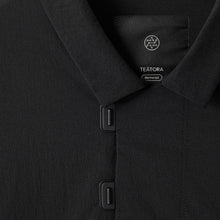 画像をギャラリービューアに読み込む, CAPSULESNAP POLO SHIRT - DR #BLACK