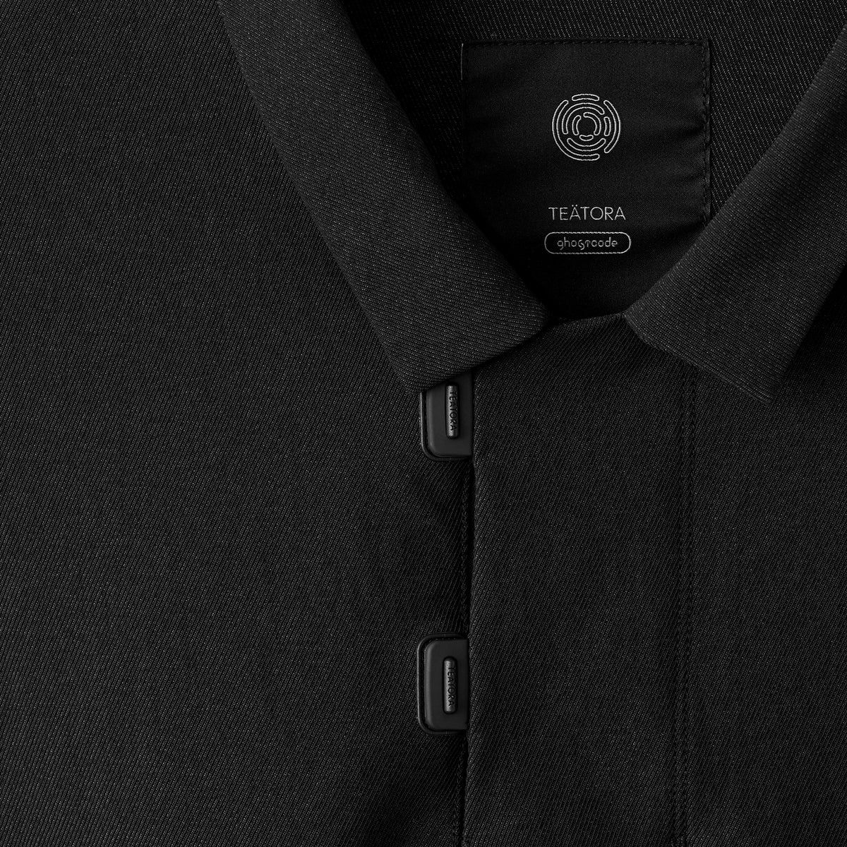 TEATORA - CAPSULESNAP POLO SHIRT - ghost code (TT-CS-PO-GC
