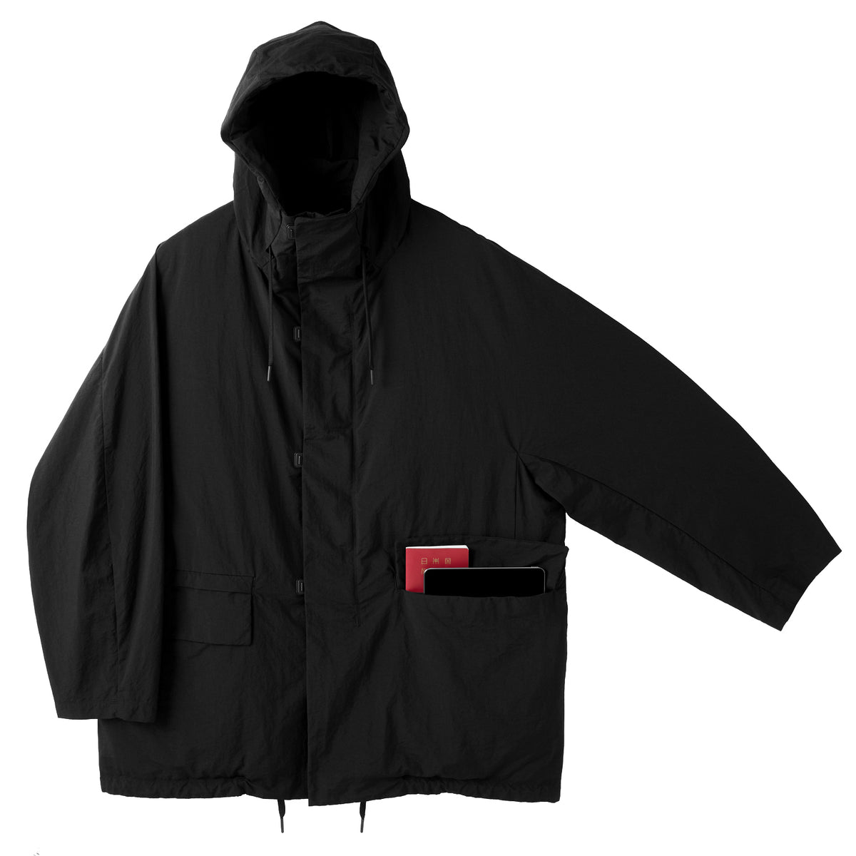 TEATORA Souvenir Hunter M/L packable 黒 - ステンカラーコート