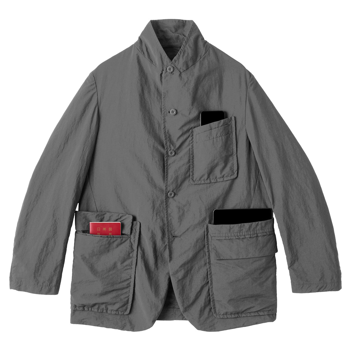 【新品】テアトラ CryptoWork JKT パッカブルジャケット　グレー TEATORA - CRYPTOWORK JKT - packable (TT-203-P) – TEATORA