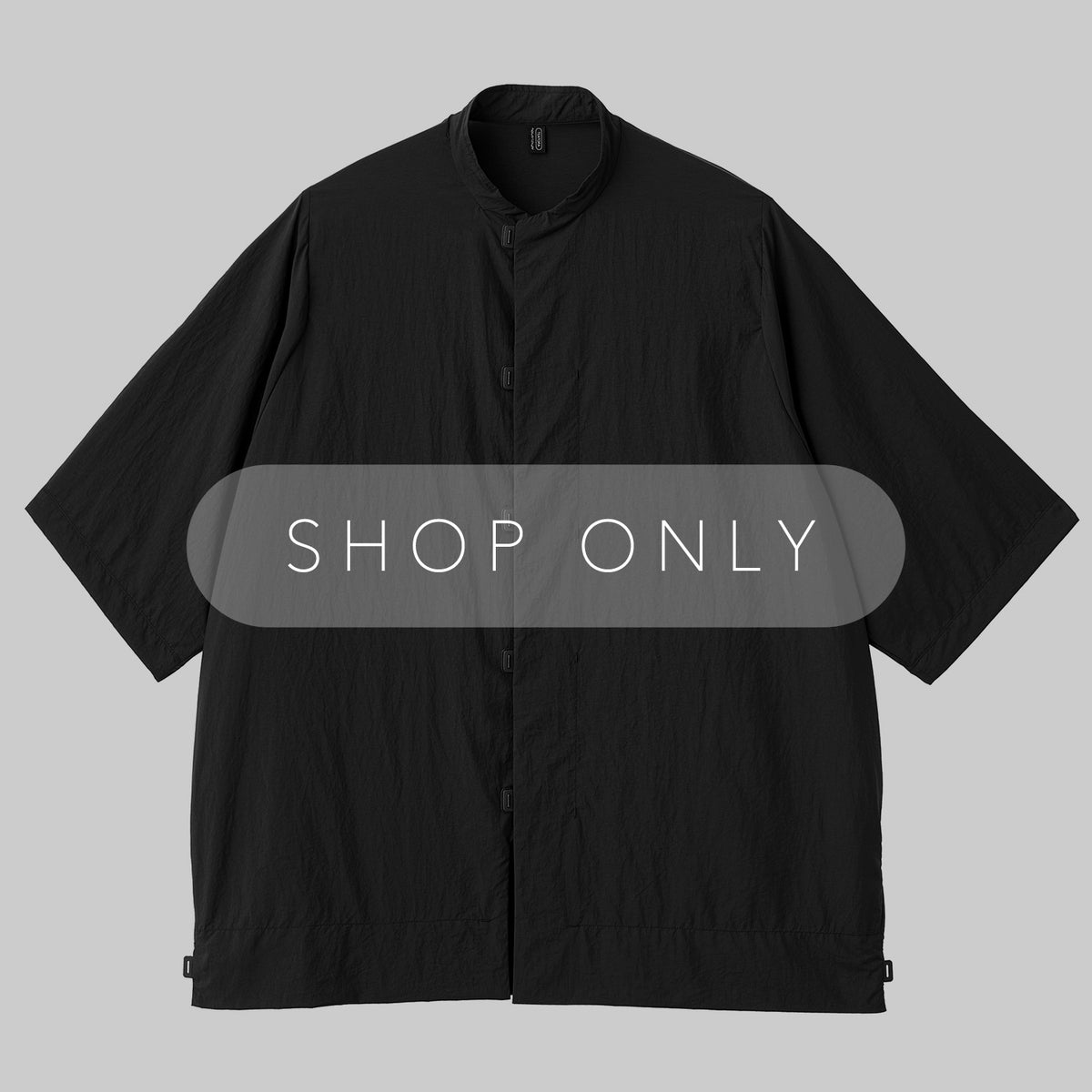 トップス TEATORA CAPSULESNAPPOLO SHIRT Teatora Doctoroid Capsulesnap Polo Shirt - Black – Kith