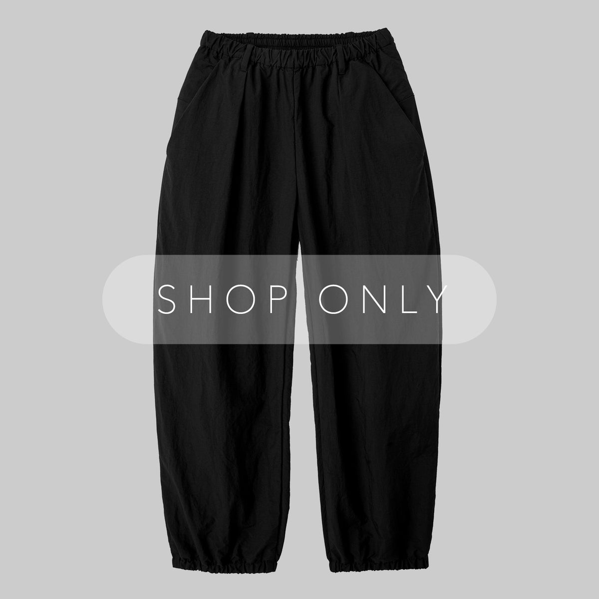 WALLET PANTS RESORT E/H - P #BLACK