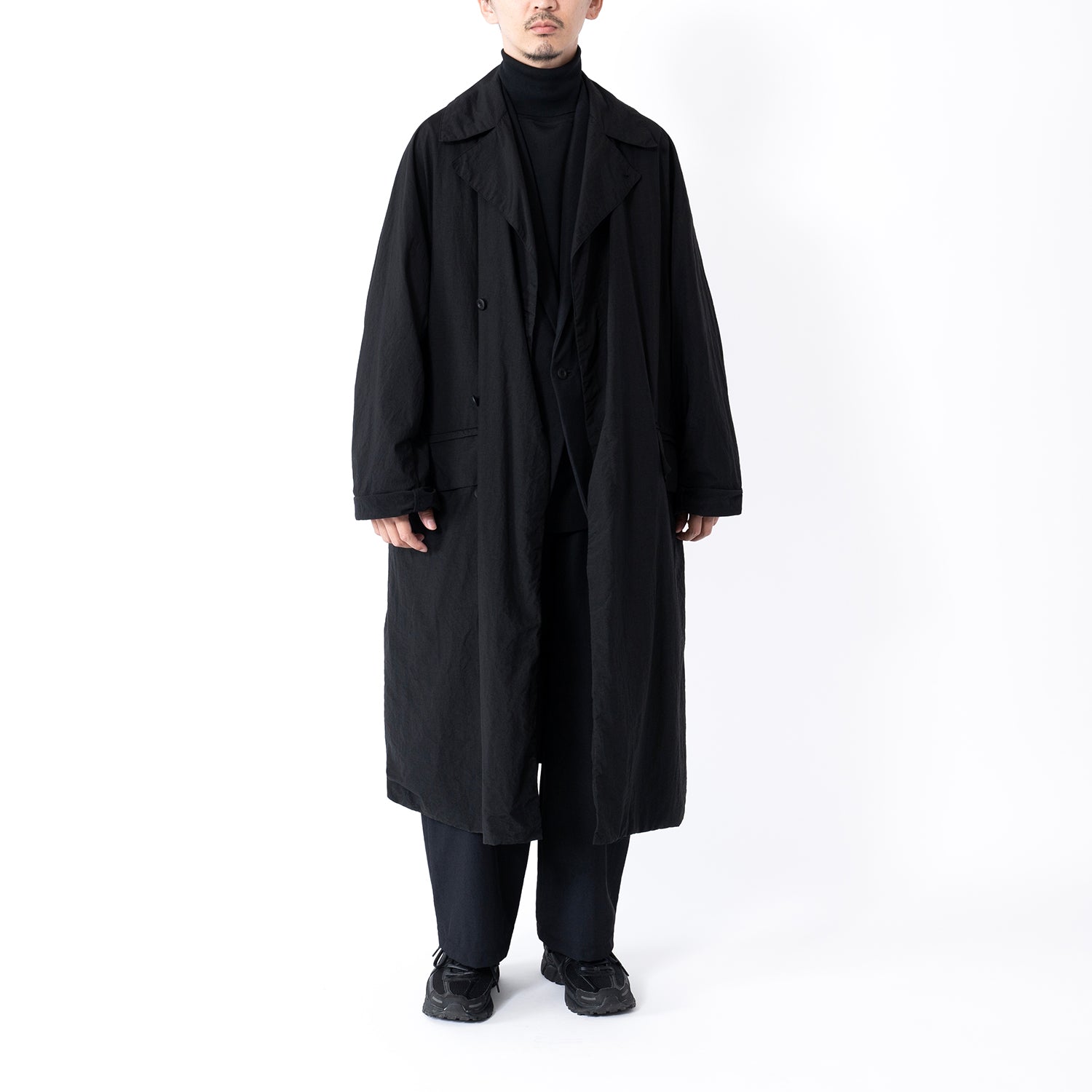 TEATORA◇コート/2/ナイロン/NVY/Device Coat Packable/デバイスコート 