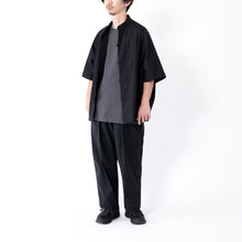 画像をギャラリービューアに読み込む, CAPSULESNAP SHIRT S/S - AQ #BLACK
