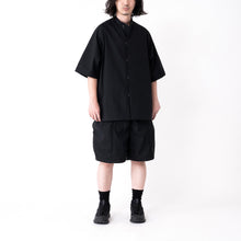 画像をギャラリービューアに読み込む, CAPSULESNAP SHIRT S/S - AQ #BLACK
