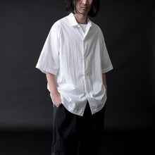 画像をギャラリービューアに読み込む, CARTRIDGE SHIRT S/S - DR #WHITE
