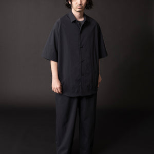 TEATORA cartridge doctroid DR ブラック　polo TEATORA - CARTRIDGE SHIRT S/S - doctoroid (TT-CG-SHT-SS-DR