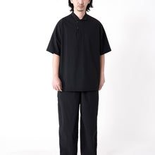 画像をギャラリービューアに読み込む, CAPSULESNAP POLO SHIRT - DR #BLACK
