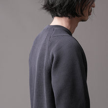 画像をギャラリービューアに読み込む, CARTRIDGE KNIT CREW 7G - DELTAPEAK #CHARCOAL
