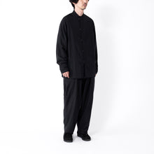 画像をギャラリービューアに読み込む, CAPSULESNAP SHIRT - HL #BLACK
