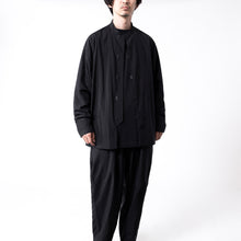 画像をギャラリービューアに読み込む, CAPSULESNAP SHIRT - HL #BLACK
