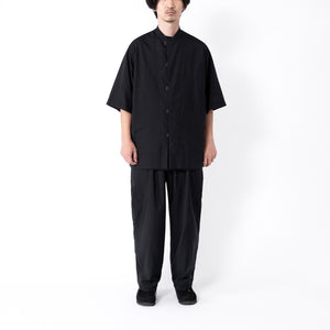 CAPSULESNAP SHIRT S/S - HL #BLACK