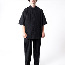 画像をギャラリービューアに読み込む, CAPSULESNAP SHIRT S/S - HL #BLACK
