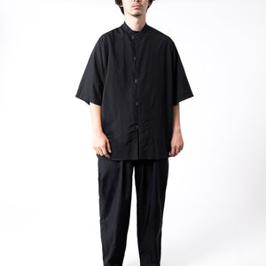 CAPSULESNAP SHIRT S/S - HL #BLACK