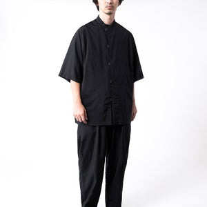 CAPSULESNAP SHIRT S/S - HL #BLACK