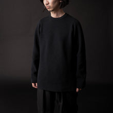 画像をギャラリービューアに読み込む, CARTRIDGE KNIT CREW 7G - DELTAPEAK #BLACK

