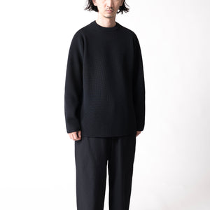 CARTRIDGE KNIT CREW 7G - DELTAPEAK #BLACK