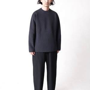 CARTRIDGE KNIT CREW 7G - DELTAPEAK #CHARCOAL