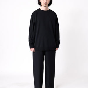 CARTRIDGE KNIT CREW 18G - DELTAPEAK #BLACK