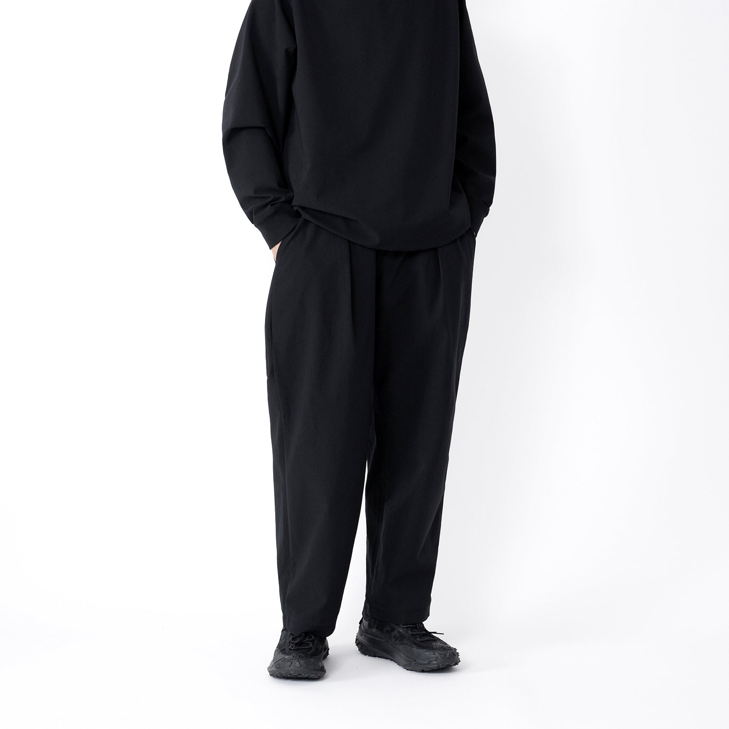 TEATORA CARTRIDGE POLO SOLO MODULE 黒 TEATORA テアトラ CARTRIDGE POLO SHIRT HH tt-POLO-HH - Hender