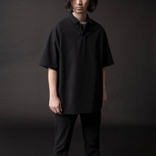 画像をギャラリービューアに読み込む, CAPSULESNAP POLO SHIRT - SM #BLACK
