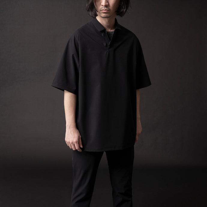 TEATORA CARTRIDGE POLO SOLO MODULE 黒 TEATORA テアトラ CARTRIDGE POLO SHIRT HH tt-POLO-HH - Hender