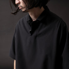 画像をギャラリービューアに読み込む, CAPSULESNAP POLO SHIRT - SM #BLACK
