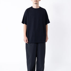 CARTRIDGE KNIT CREW S/S 18G - DELTAPEAK #NAVY