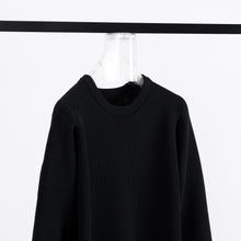 画像をギャラリービューアに読み込む, CARTRIDGE KNIT CREW 7G - DELTAPEAK #BLACK
