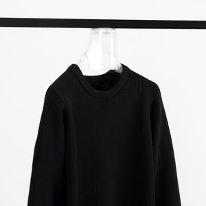 CARTRIDGE KNIT CREW 7G - DELTAPEAK #BLACK