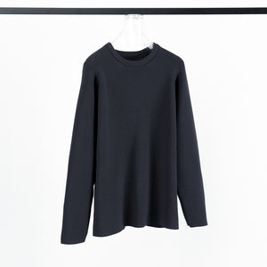 CARTRIDGE KNIT CREW 7G - DELTAPEAK #CHARCOAL
