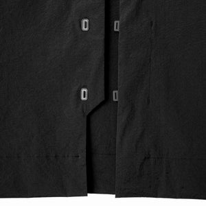 CAPSULESNAP SHIRT S/S - AQ #BLACK