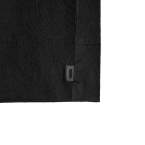CAPSULESNAP SHIRT S/S - AQ #BLACK