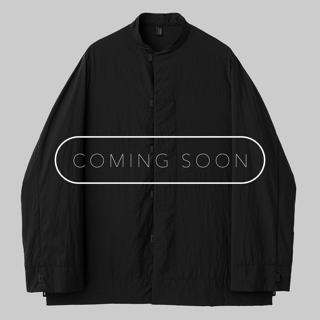 CAPSULESNAP SHIRT - HL #BLACK