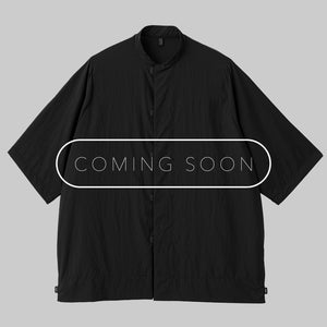 CAPSULESNAP SHIRT S/S - HL #BLACK