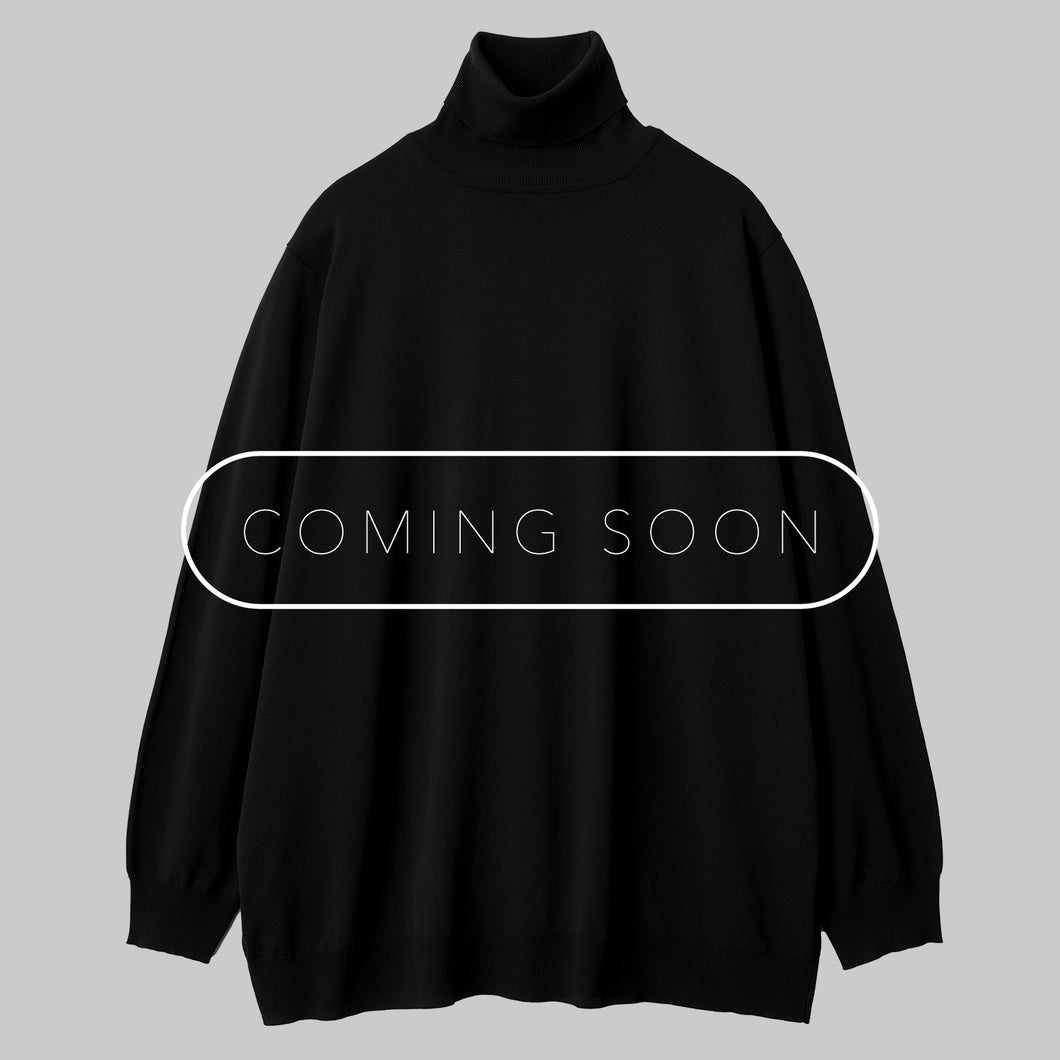 新品teatora CARTRIDGE KNIT CREW S/S 18G 黒2 TEATORA（テアトラ）の「TEATORA CARTRIDGE KNIT CREW 18G