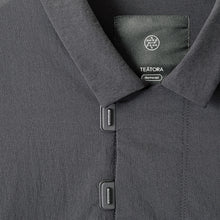 画像をギャラリービューアに読み込む, CAPSULESNAP POLO SHIRT - DR #GRAY

