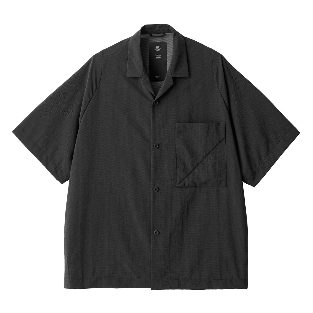 トップス テアトラ ROOMKEY SHIRT DOCTOROID シャツ 半袖 4 黒