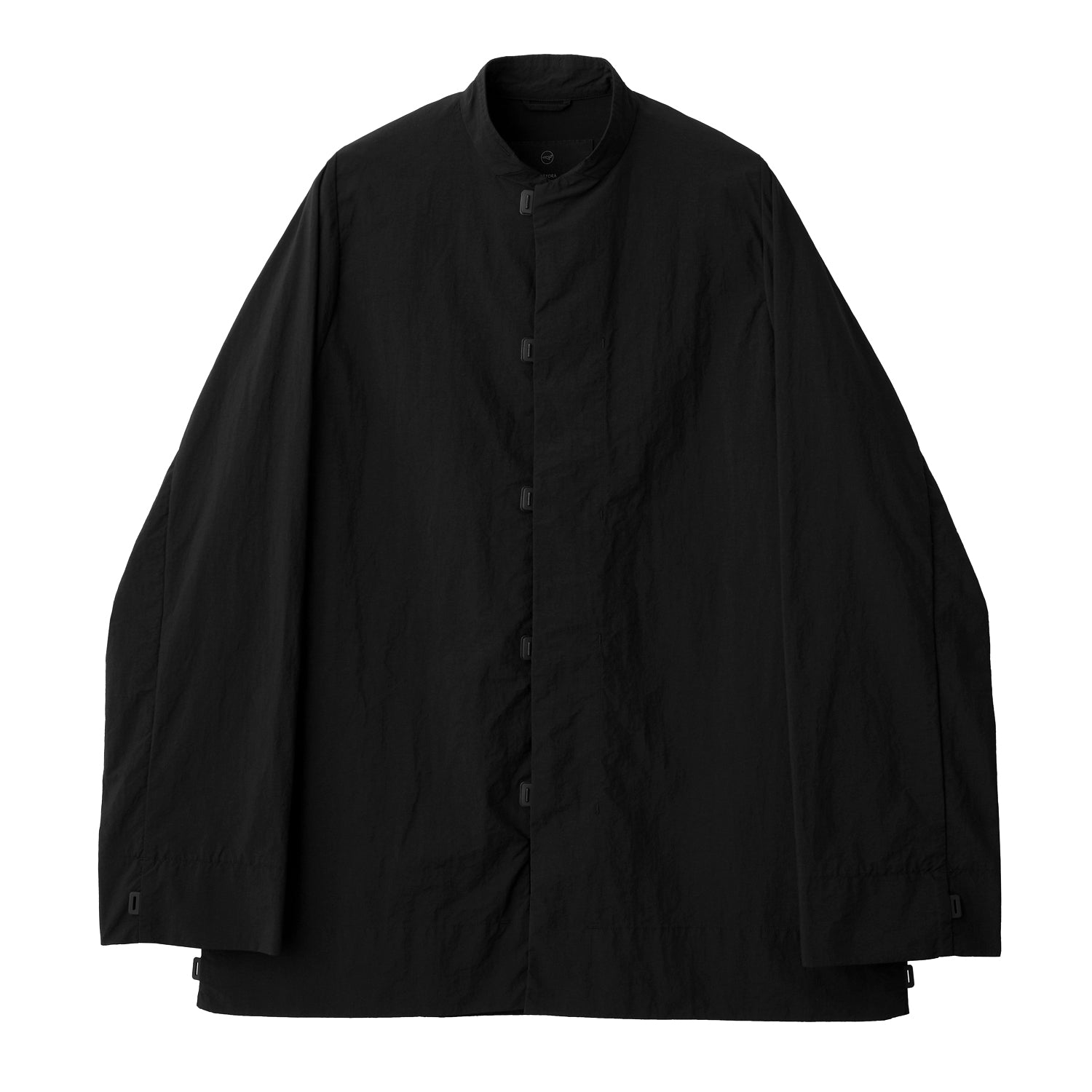 少し検討されてくださいTEATORA CAPSULESNAP SHIRT-P #BLACK 4 - トップス