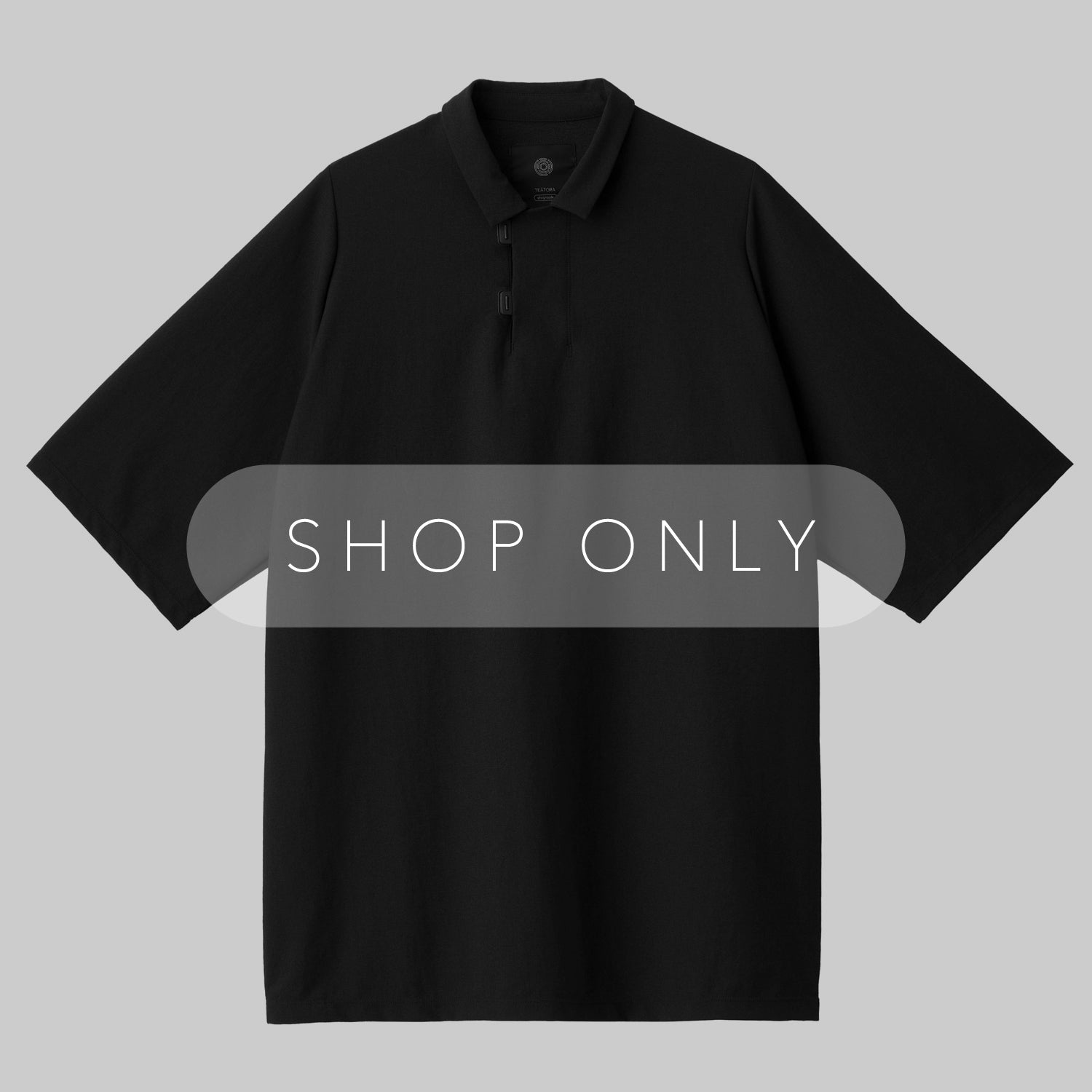 CAPSULESNAP POLO SHIRT - GC #SHADOW