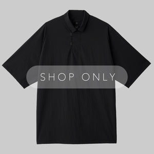 L 3 TEATORA DR テアトラ ポロシャツ DOCTOROID ブラック TEATORA/テアトラ】Capslesnap Polo Shirt - DOCTOROID