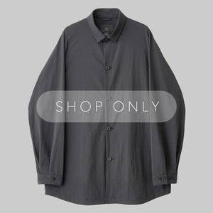 Teatora cartridge shirt MS graphite サイズ2 CARTRIDGE SHIRT S/S DR | TEATORA(テアトラ) / トップス 半袖
