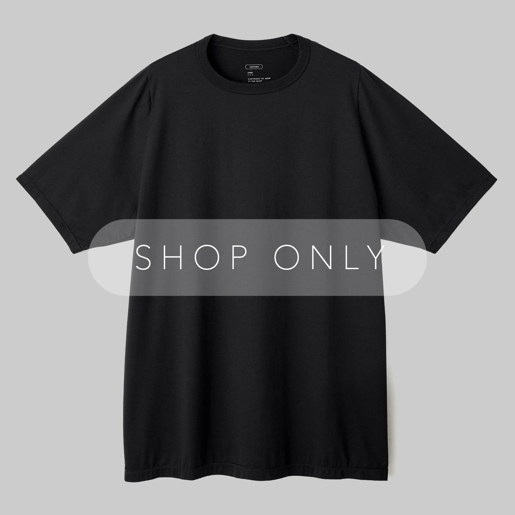 CARTRIDGE TEE S/S - SLEEP #CHARCOAL