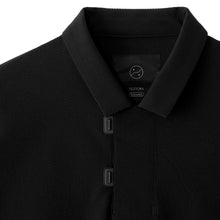 画像をギャラリービューアに読み込む, CAPSULESNAP POLO SHIRT - SM #BLACK
