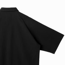 画像をギャラリービューアに読み込む, CAPSULESNAP POLO SHIRT - SM #BLACK
