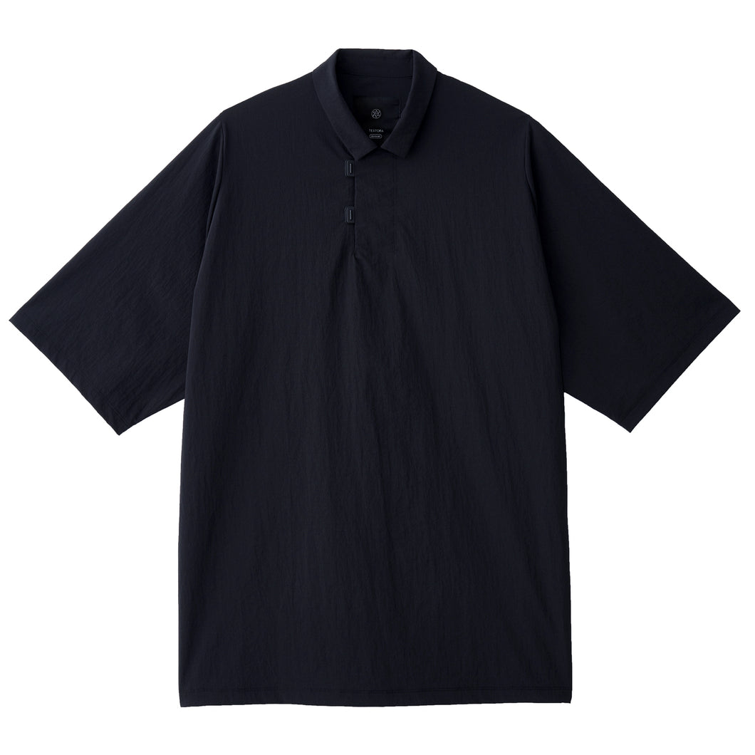 CAPSULESNAP POLO SHIRT - DR #NAVY